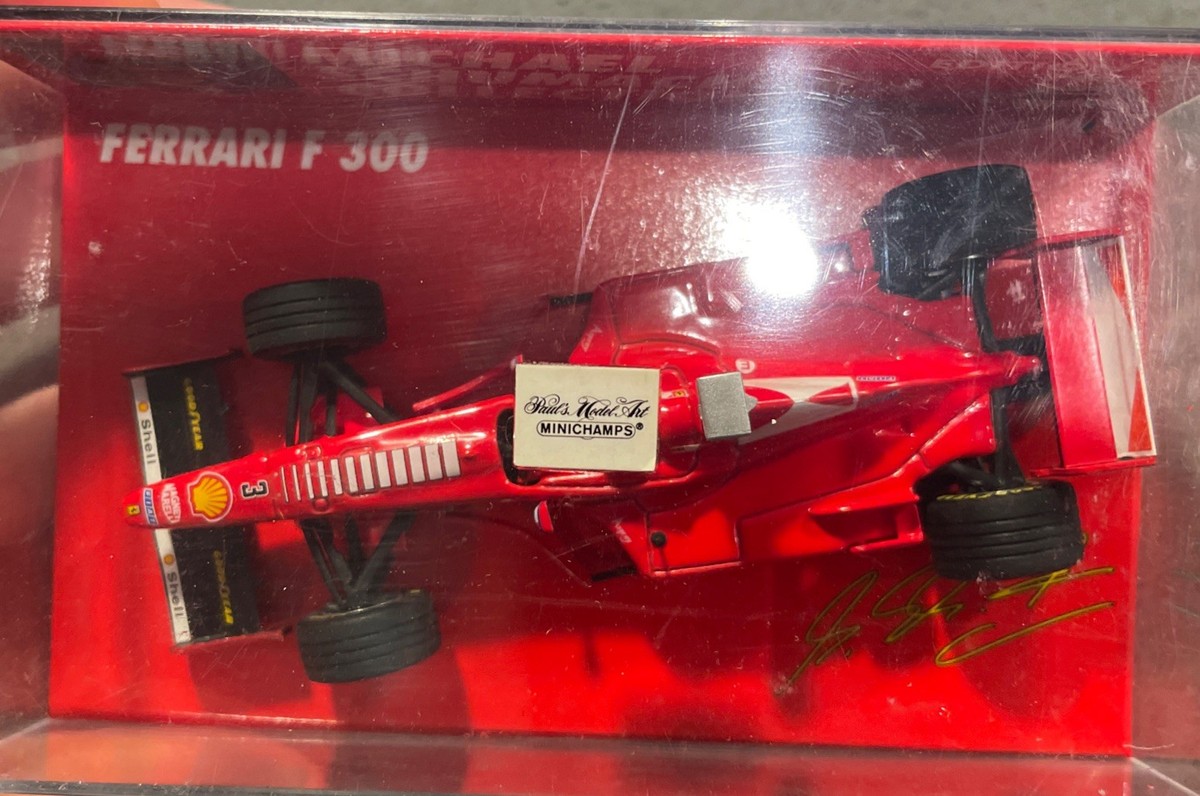 ミニチャンプス 1/43 Ferrari ミニカー シューマッハ s-l400.jpg