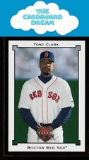 Tony Clark 2002 Fleer Premium #154 Boston Red Sox Baseball Card