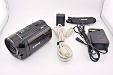 N.MINT Canon iVIS HF M52 HD Camcorder 32GB Flash Memory Tested Working English