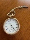 New ListingAntique Elgin H.H. Taylor 15 Jewel Hunter Case Pocket Watch Running c.1900