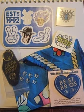 Dutch Bros Coffee Merchandise Lot New Plus 1 Sticker Page