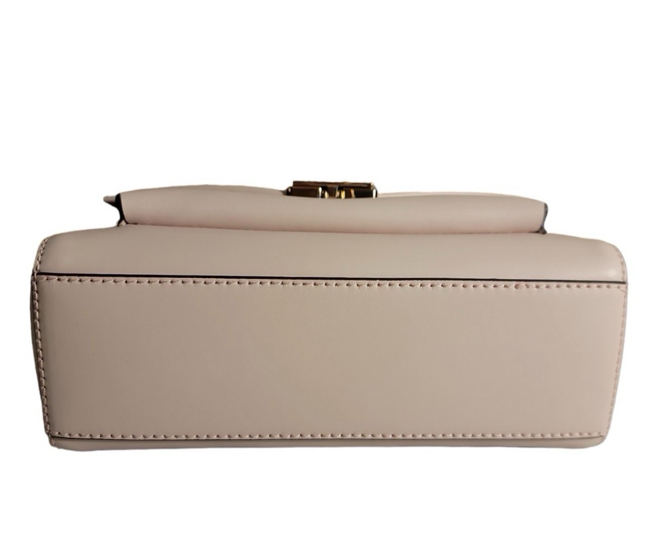 Michael Kors Powder Blush Medium Shoulder Bag with Strap Accent & Gold Hardware thumbnail 6