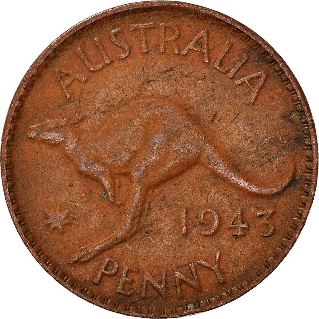 Australia | 1 Penny Coin | Kangaroo | KM:36 | 1938 - 1948 | eBay