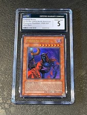 Yugioh CGC 5 Fushioh Richie  North American Pharaonic Guardian - PGD-031 Ultra R