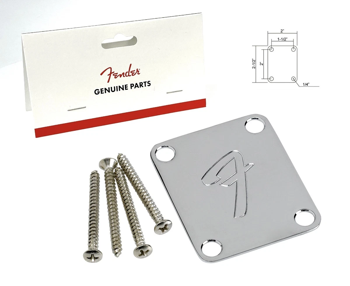 Fender Electric Guitar Plates Neck Plate for sale | eBay