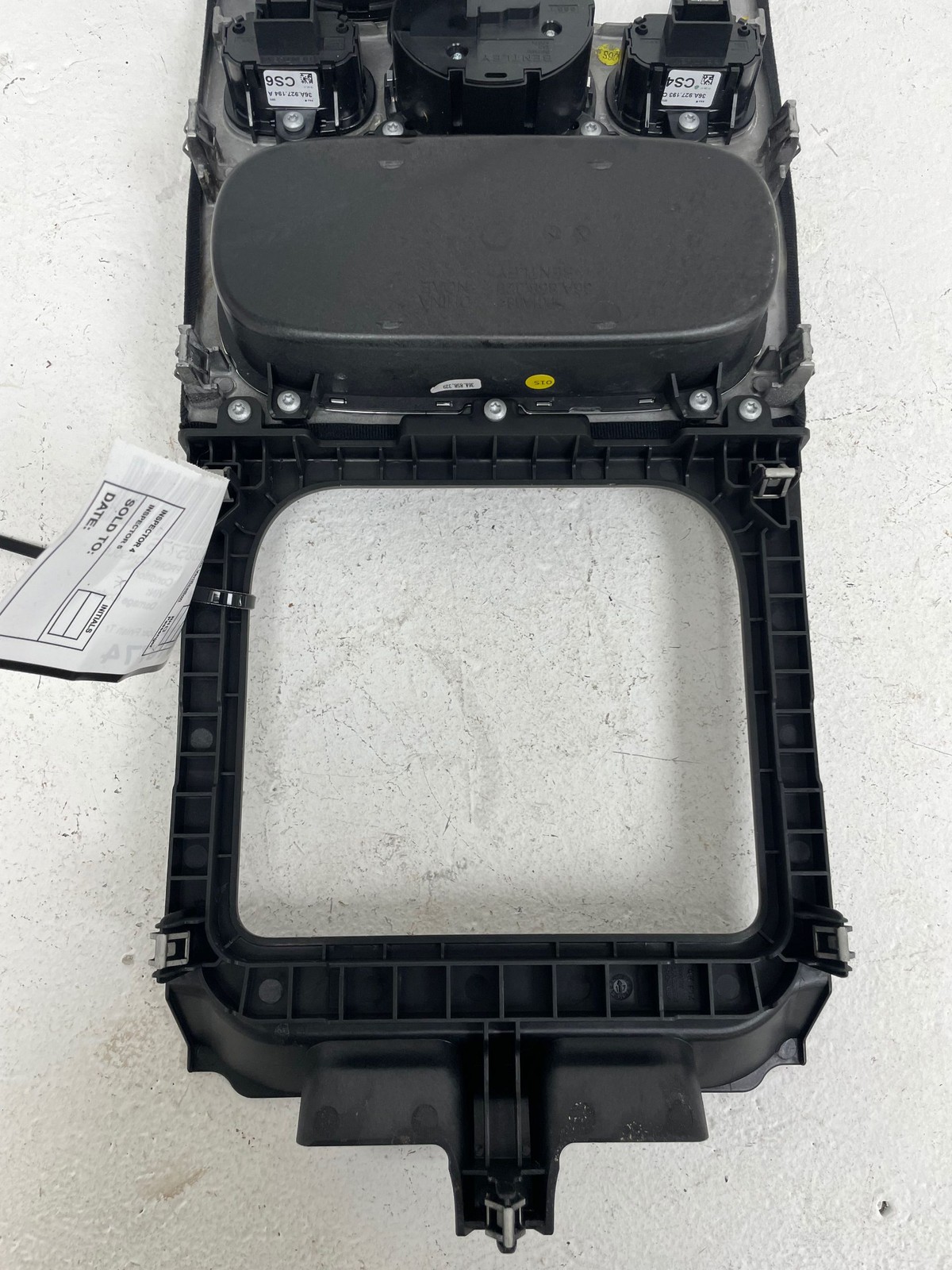 Bentley Bentayga 2015-2020 FRONT+UPPER Dash trim bezel