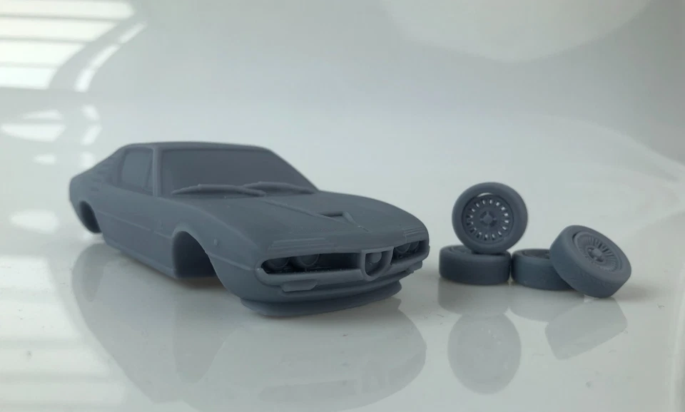 Alfa Romeo Montreal (1970) 1/87 64 43 32 24 25 18 CMC BBR Tamiya Termac Norev MR - Image 2 of 4