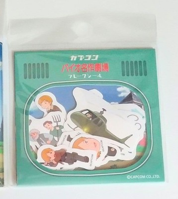 Resident Evil 4 Flake Seal Leon Ashley Chainsaw Man Sticker Set
