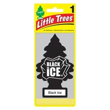 Little Trees Black Ice Hanging Air Freshener Home Car 1 Packs - CHOOSE QTY