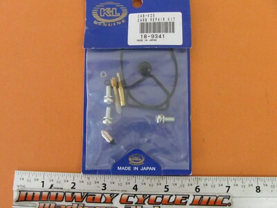 KAWASAKI 85 VN700 86-06 VN750 K&L CARBURETOR REPAIR KIT 18-9341