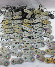 Lot of 50 Nintendo Super Famicom Controller SFC Not Tested