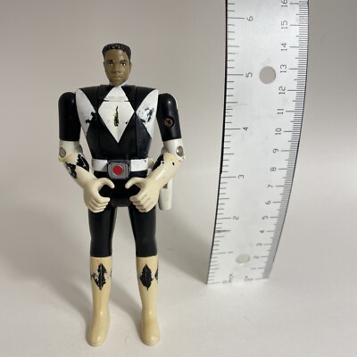 Power Rangers - Vintage - Mighty Morphin Legacy Black Flip Head Morph Wave 2