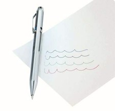 WEDO® 256226 Kugelschreiber, vierfarbig, Schiebemechanik, chrom