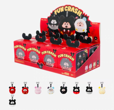 Original MINISO Disney Mickey Fun Crash Series Blind Box Pendant