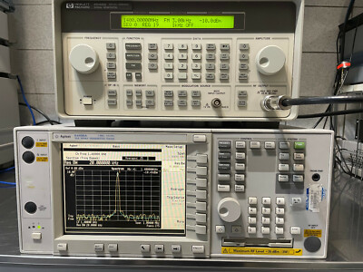 Agilent E4406A Vector Spectrum Analyzer 7MHz-4GHz 6 Mon Gar bitte lesen !