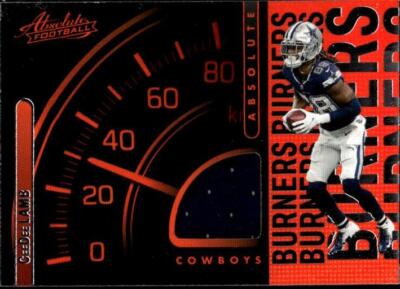 2022 Panini Absolute CeeDee Lamb #AB-5 Absolute Burners Dallas