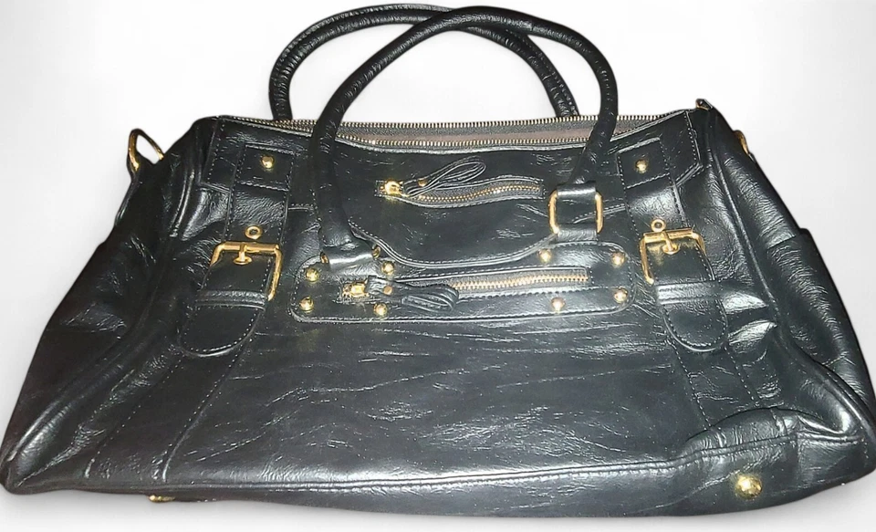 Женская Дамская сумка большая сумка с короткими ручками женщин наплечная сумка кожаная сумка через плечо сумки женщины - Изображение 4 из 4