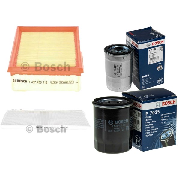 Bosch Inspektionspaket Filtersatz FüR Opel Combo 1.7 D Corsa B 1.5 TD-image