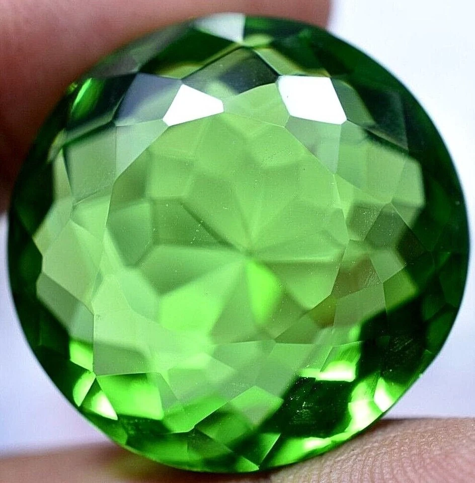Lab Created 53.55 Ct Beautiful Rich Green Emerald GGL Certified Top Quality Gem - Image 3 of 4
