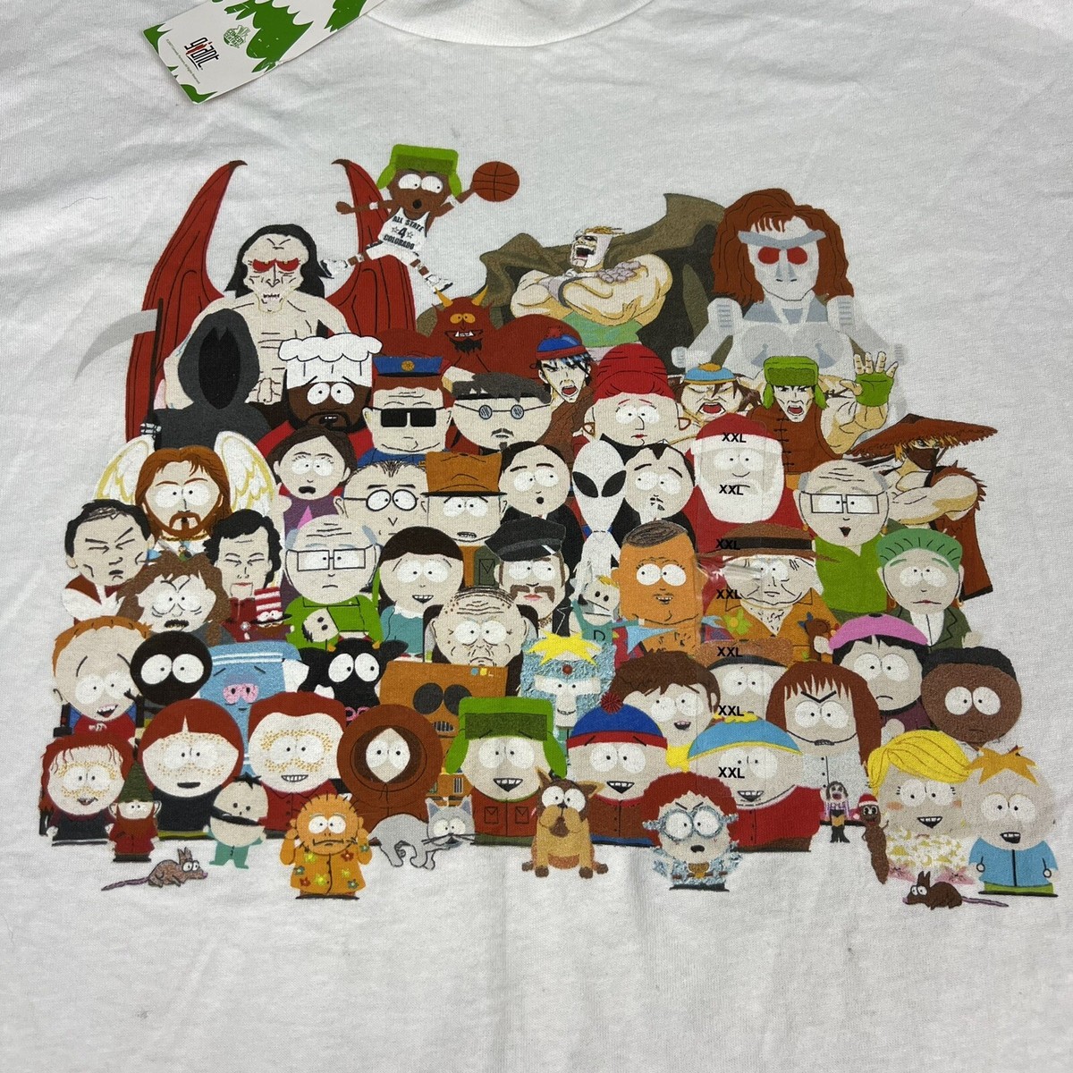 2007 South Park Entire Cast T Shirt Men's Size 2XL Comedy Central