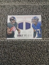 2015 Panini Rookie NFL Gear Taliaferro/ Mosley Jersey Card Ravens