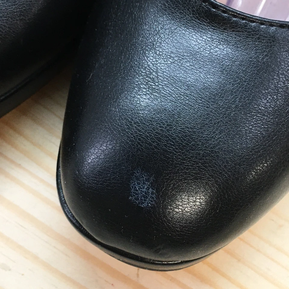 Bandolino туфли женщин 9,5 М кулер 3 насос черный искусственной кожи поскользнуться на блок каблуки - Изображение 4 из 4