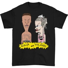 HOT Ninja N Yolandi Visser Die Antwoord band T-shirt Black Unisex