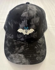 Disney Parks 2023 Halloween Bat Boo Mickey Mouse Ear Baseball Hat Cap NEW