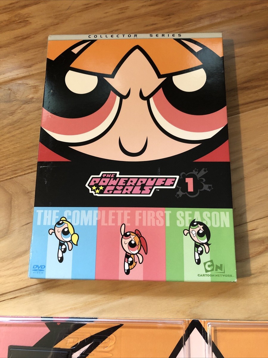 Powerpuff Girls - Season 1 (DVD, 2007, 2-Disc Set) Cartoon