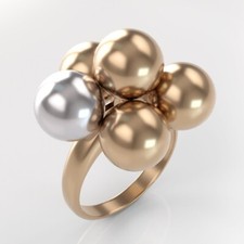 2 pcs Ring Wax patterns for lost wax casting Gold or Silver jewelry/waxes 112350