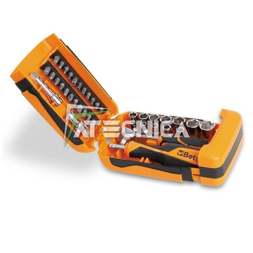 Beta Minitool Kit Set mini Beta Tools 900/C39 kit inserti per avvitatore con cricchetto ...