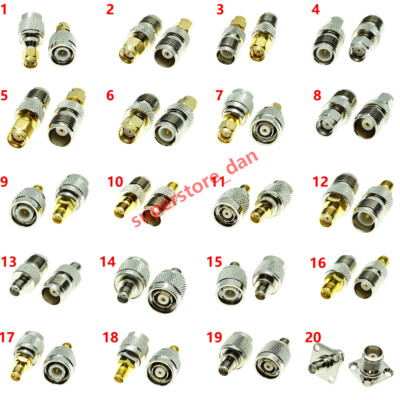 1Pcs SMA RPSMA TO TNC RP TNC SMA male female Jack RF Connector Adapter Converter