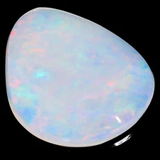 Natural Ethiopian Opal Egg Faceted Rose Cut Gemstone 2.9 Ct 16X12X7 mm EE-42886