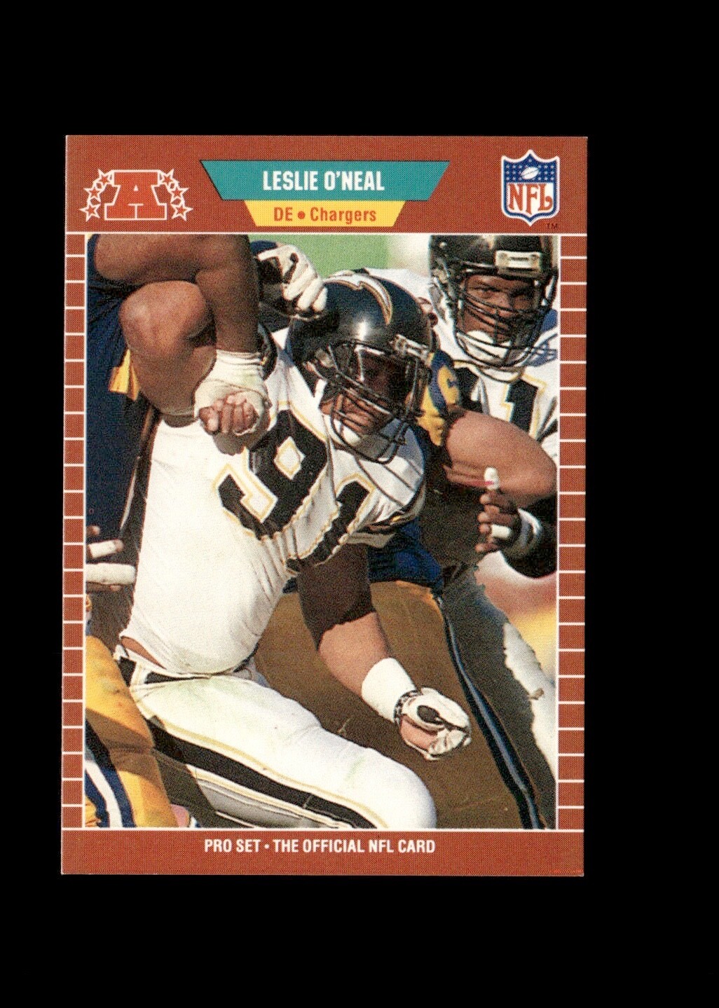 1989 Pro Set - #365 Leslie O'Neal