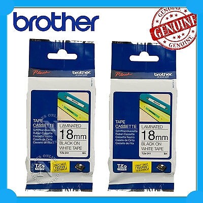 2x Alternative Schriftbänder Für Brother TZE121 Farbband TTR