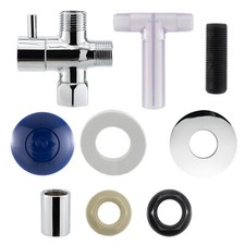 RecPro RV Showermiser Kit (Color-Changing Cap) | Saves Water While Shower Heats
