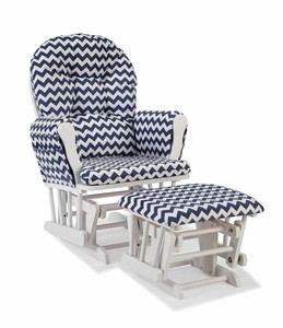 chevron glider rocker