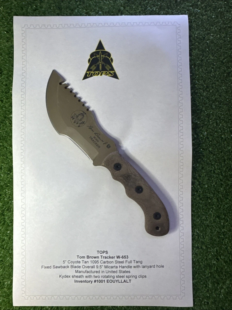 【絶版・希少】トラッカー　トム・ブラウン・ジュニア Tom Brown Tracker Sheath Indiana Collectible Modern Factory