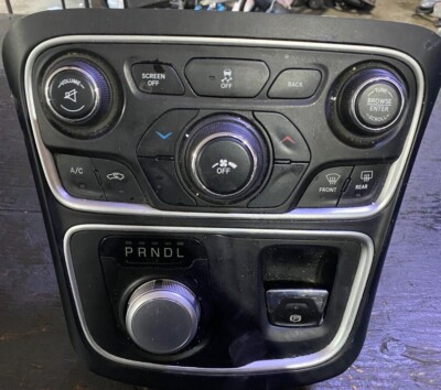 2015-2017 CHRYSLER 200 GEAR SHIFTER AC CLIMATE CONTROL OEM