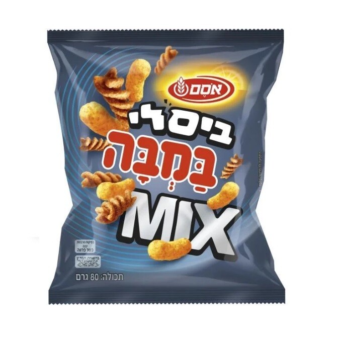8x Osem Bissli Bamba Mix, 80 Grams, From Israel, Kosher Certified