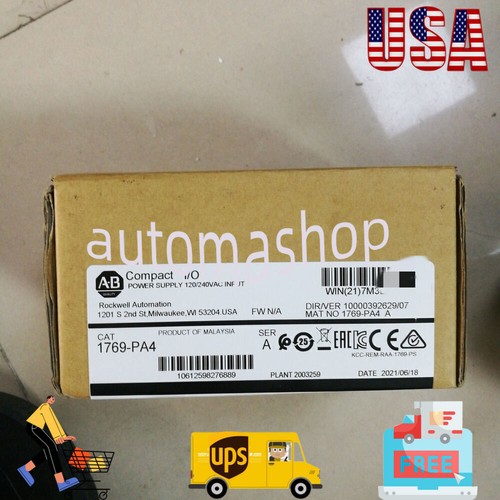 NEW Allen Bradley 1769-PA4 /A Power Supply 120/240