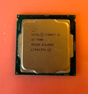 Intel Core i5-7500 3.40GHz Quad-Core Processor - LGA1151 - SR335 - Tested