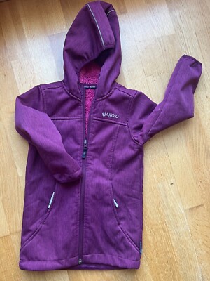 Jacko-o Softshell Mantel Lila 92 98