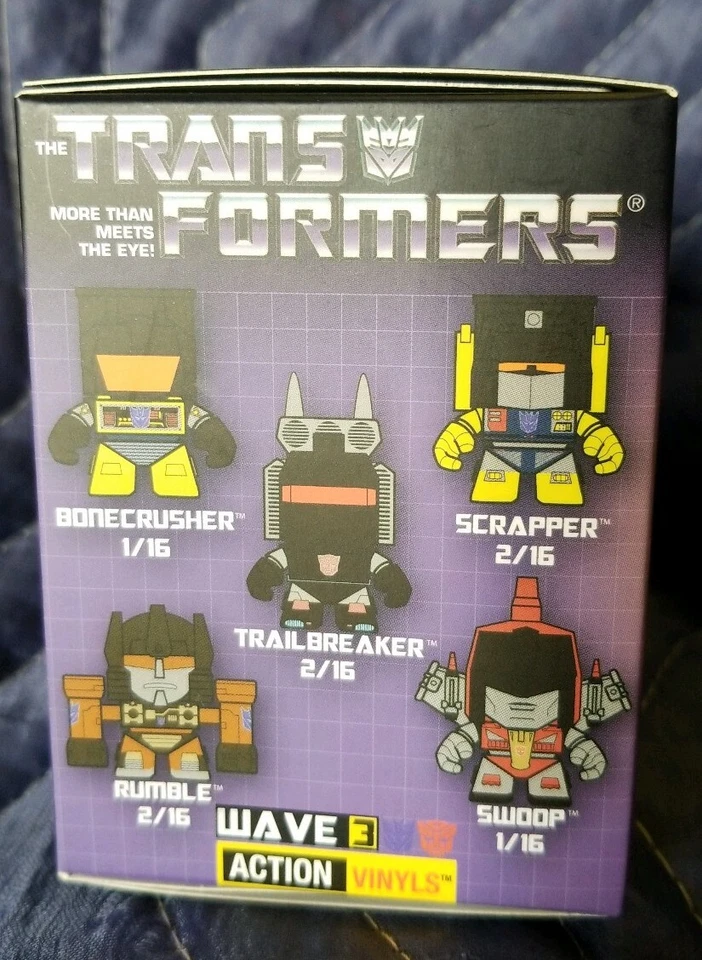 Transformers Action Vinyls Mystery Wave 3 Figure (The Loyal Subjects) - Image 4 of 4