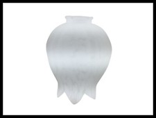 Vetro di ricambio per lampadario paralume lampada applique plafoniera bianco *