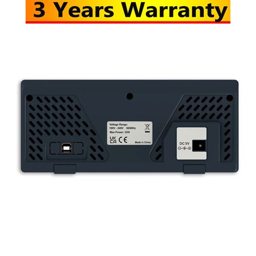 OWON DGE2035 Generatore di forme d'onda 35 MHz 125MSa/s Generatore di funzioni a 2 canali - Foto 3 di 6