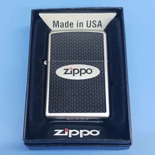 Zippo Name In Flame Satin Chrome 24035