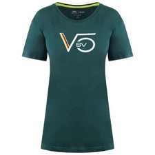 Image of Aston Martin F1 Seabastian Vettel Driver Womens Green T-Shirt