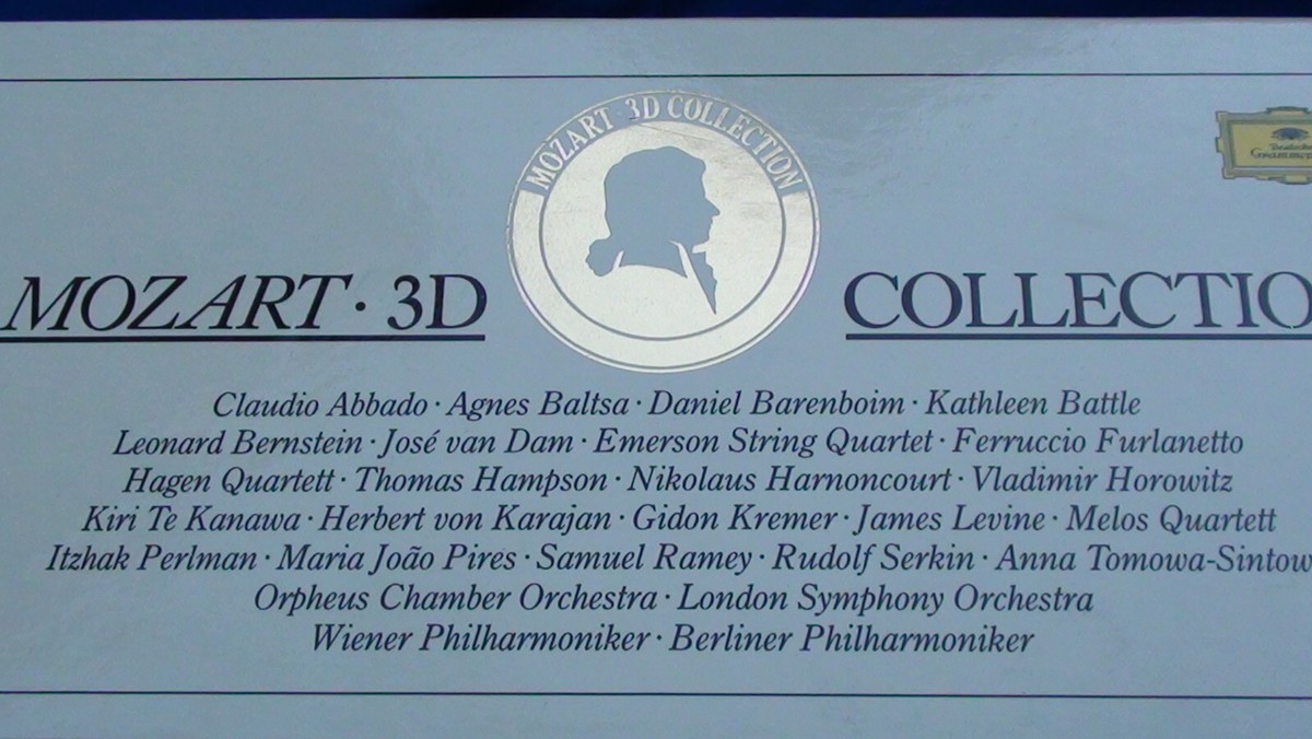Mozart 3D Collection Deutsche Grammophon German Box 25 CD DDD FULL