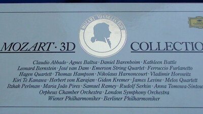 Mozart 3D Collection Deutsche Grammophon German Box 25 CD DDD FULL